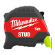 Рулетка магнітна MILWAUKEE Stud Gen3, полотно 33 мм, 5 м (4932498763)