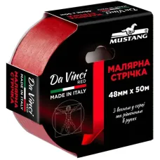 Малярна стрічка MUSTANG DA VINCI RED червона 48мм*50м