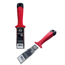 Однокомпонентний шпатель Olejnik Plastic Handle, 40 мм, загартована нержавіюча сталь, ергономічна форма (124040-1K)