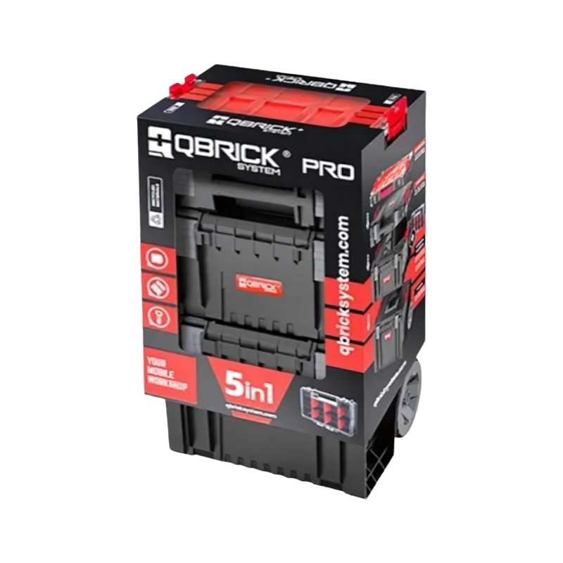 Ящик для інструментів QBRICK SYSTEM PRO SET 1 5 в 1  (Z255710PG002)