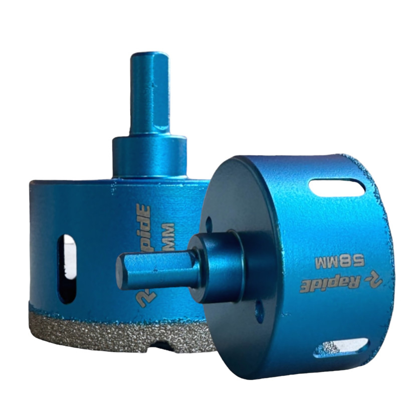 Коронка алмазна синя RapidE Evolution 58mm (R-058)