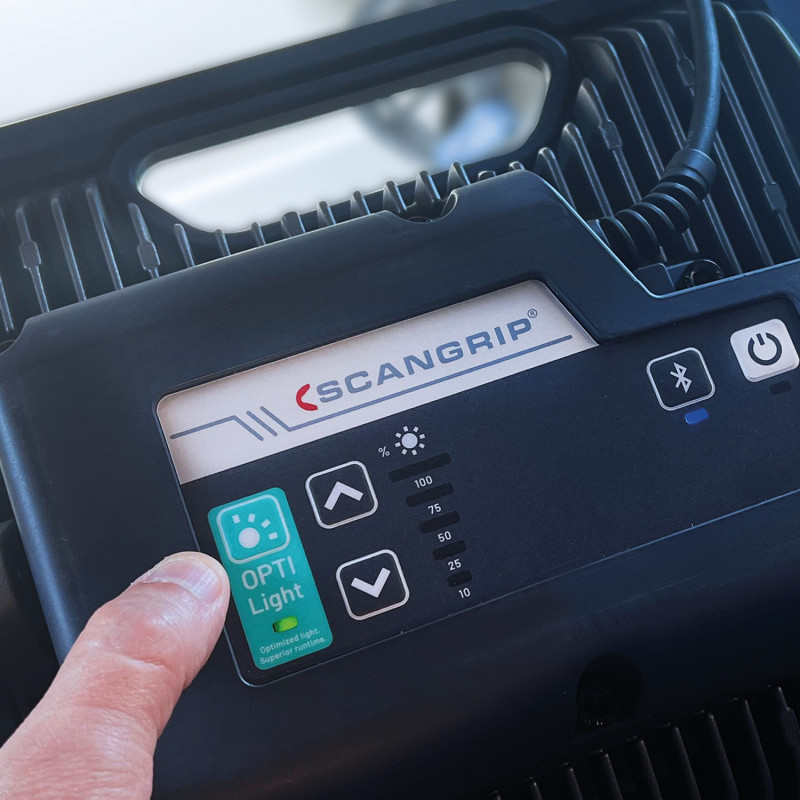 Прожектор переносний SCANGRIP 12 000 lumen NOVA 12  з Bluetooth керуванням) (03.6206)