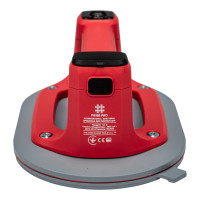 Акумуляторна вакуумна присоска для плитки P618BPRO 247x167 мм 220 кг Shijing (P618BPRO)