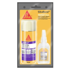 Універсальний миттєвий
ціаноакрилатний клей SikaBond-109
Fast Glue 50г + 200мл
