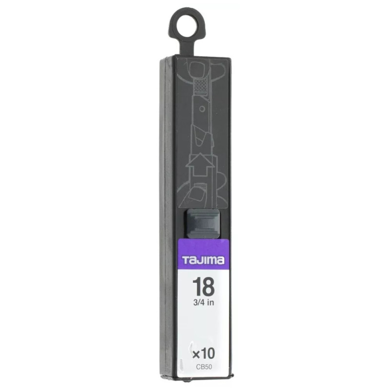 Змінні леза 18 мм/DORA Cutter Blades 18mm TAJIMA 10шт/уп (CB50)