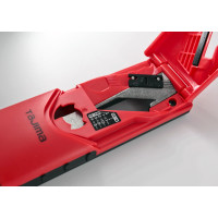 Рубанок кромочний для ГКЛ, TAJIMA Drywall Tool 45°, лезо 18 мм (TBK180-H45)