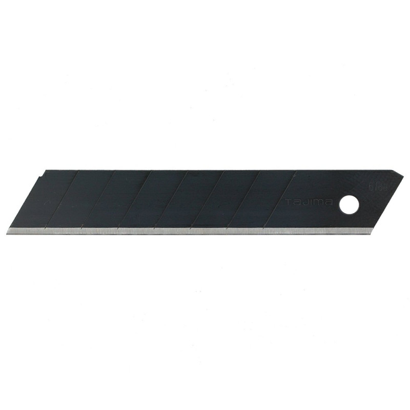 Змінні леза 18 мм/Cutter blades RAZAR BLACK 18mm, TAJIMA (LCB50RB-50H)