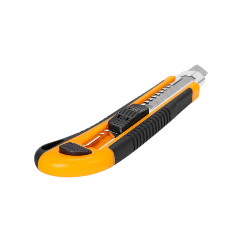 Ніж посилений з висувним лезом DINGQI SK5 18 мм  5лез. (63103)