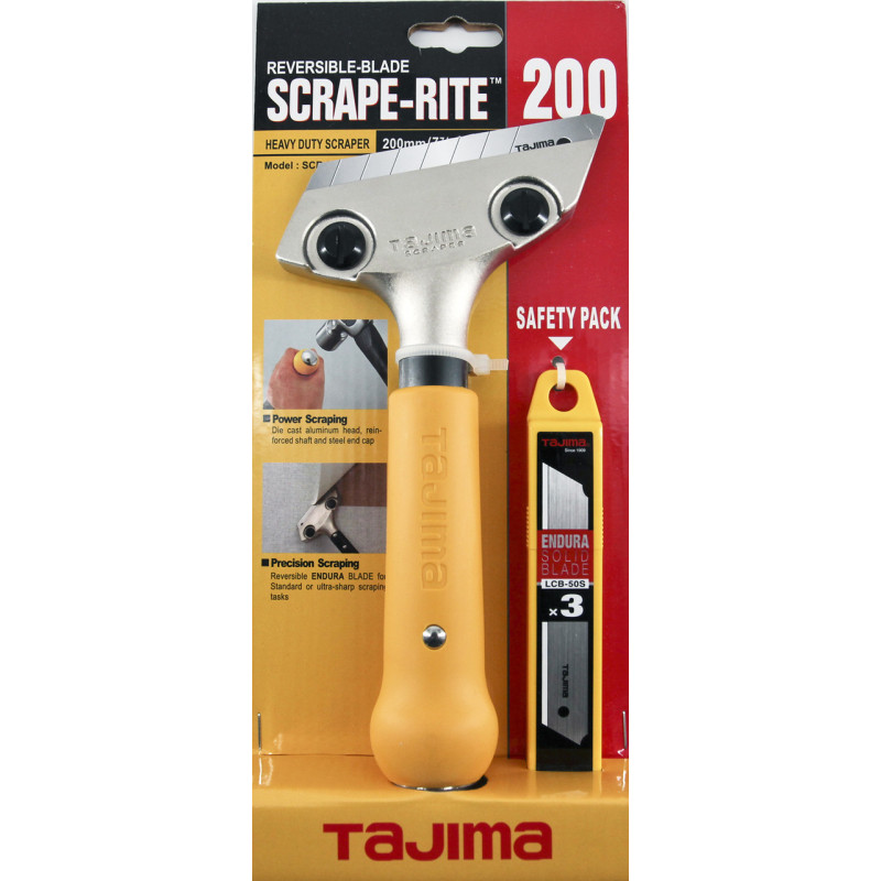 Шкребок ударний TAJIMA Scrape-Rite SCRL200 для зняття фарби 200 мм (1105-03