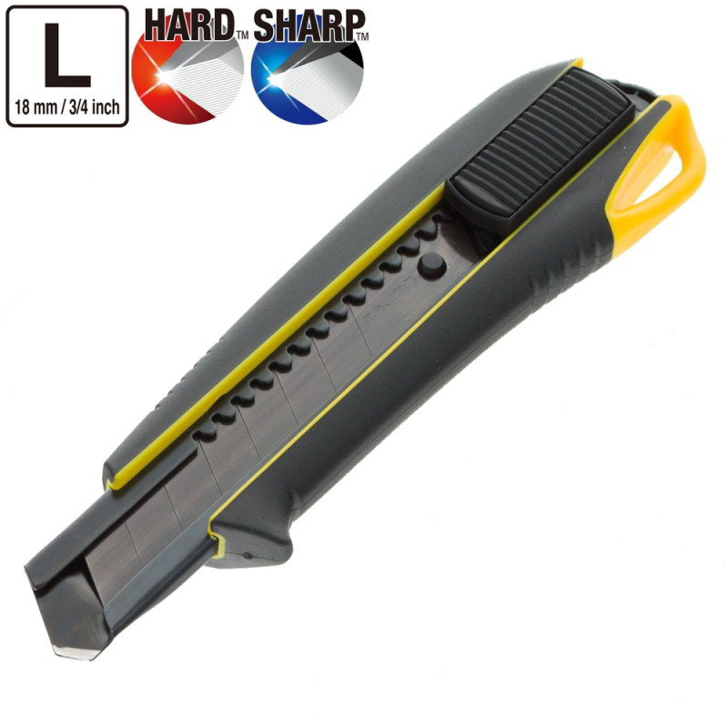 Ніж сегментний 18мм TAJIMA DriverCutter DC560YB, автоматичнийфіксатор (DC560Y-EUR)