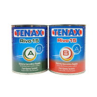 Клей для каменю TENAX Rivo 15 A+B епоксидний 1+1 л, бежевий (04479)