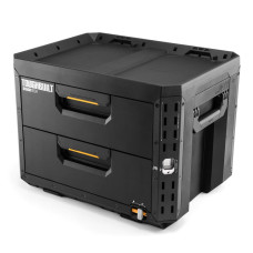 Скринька для інструментів ToughBuilt StackTech Drawer Locking Box з 2-ма висувними ящиком (TB-B1-D-72)
