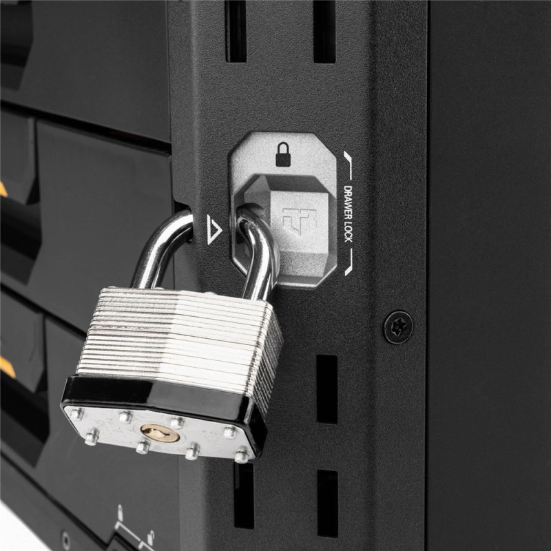 Скринька для інструментів ToughBuilt StackTech Drawer Locking Box з 2-ма висувними ящиком (TB-B1-D-72)