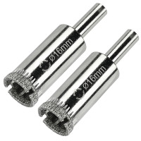 Коронка алмазна гальванічна VICTORYTOOL 16мм (2шт в уп) (V016-2)