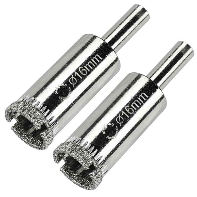 Коронка алмазна гальванічна VICTORYTOOL 16мм (2шт в уп) (V016-2)