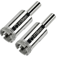 Коронка алмазна гальванічна VICTORYTOOL 18мм (2шт в уп) (V018)