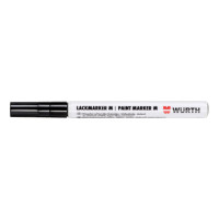 Маркер перманентний лаковий, чорний, 1-2 mm {арт.
0967910311}