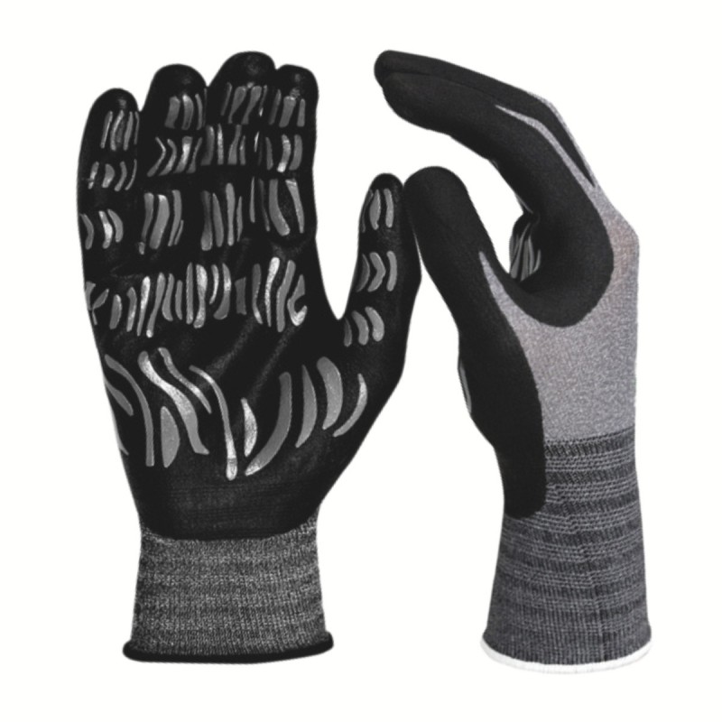 Рукавиці захисні TIGERFLEX PLUS, нейлон, покриття нітрил, пара, р.10