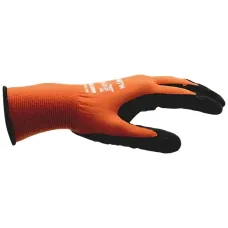 Рукавиці захисні надтонкі TIGERFLEX LIGHT, нейлон, покриття нітрил, пара, р.8