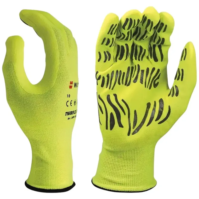 Рукавиці захисні TIGERFLEX HI-LITE, поліестер, покритя нітрил, пара, р.8 {арт. 0899403088}